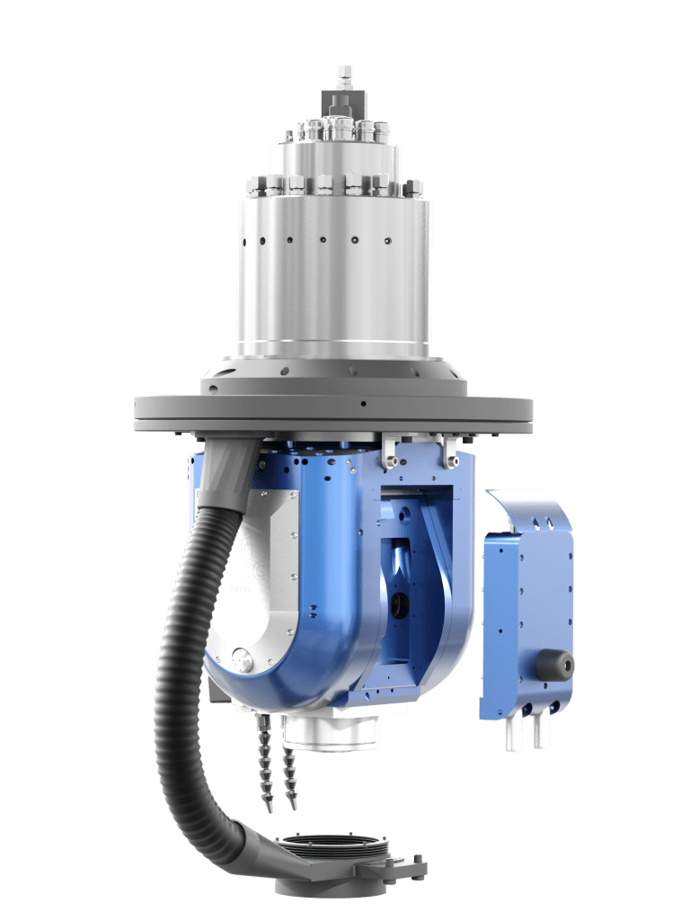 CYMILL NANO-Series milling head – full view