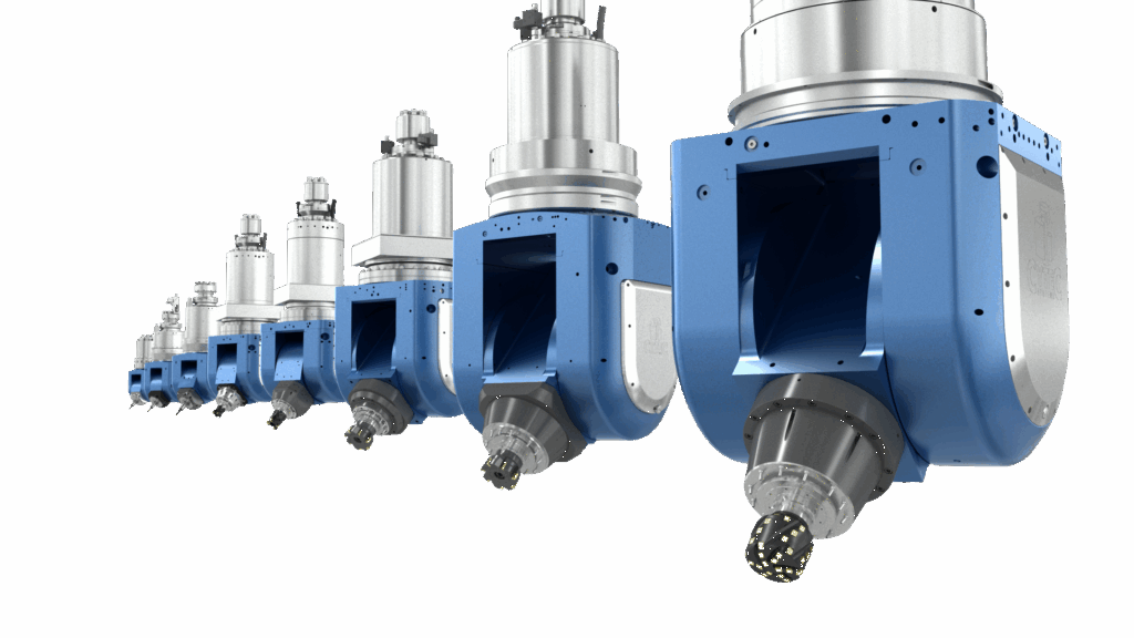 CYMILL G-Series HD milling head – detail view
