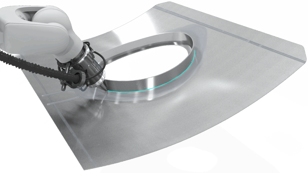 FSW FRICTION STIR WELDING 8 Robotic FSW welding of a curved aircraft panel
