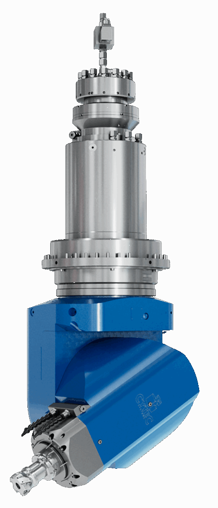 CYMILL P-Series milling head – side view