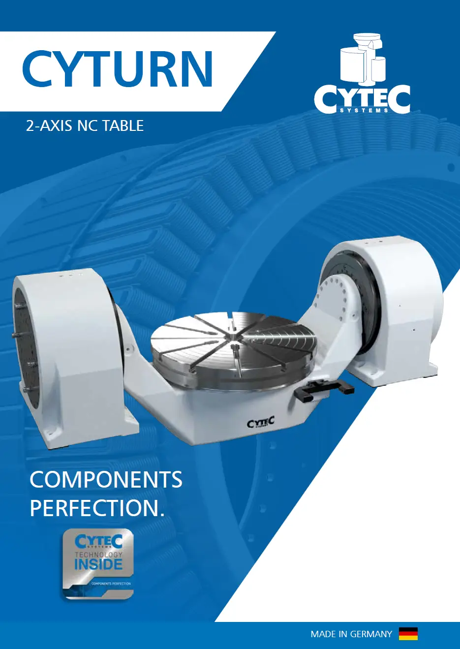 2-axis NC tables catalogue